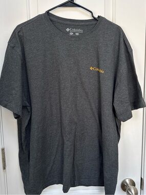 Columbia Men's Short-Sleeve Logo T-Shirt in Dark Gray- New York State